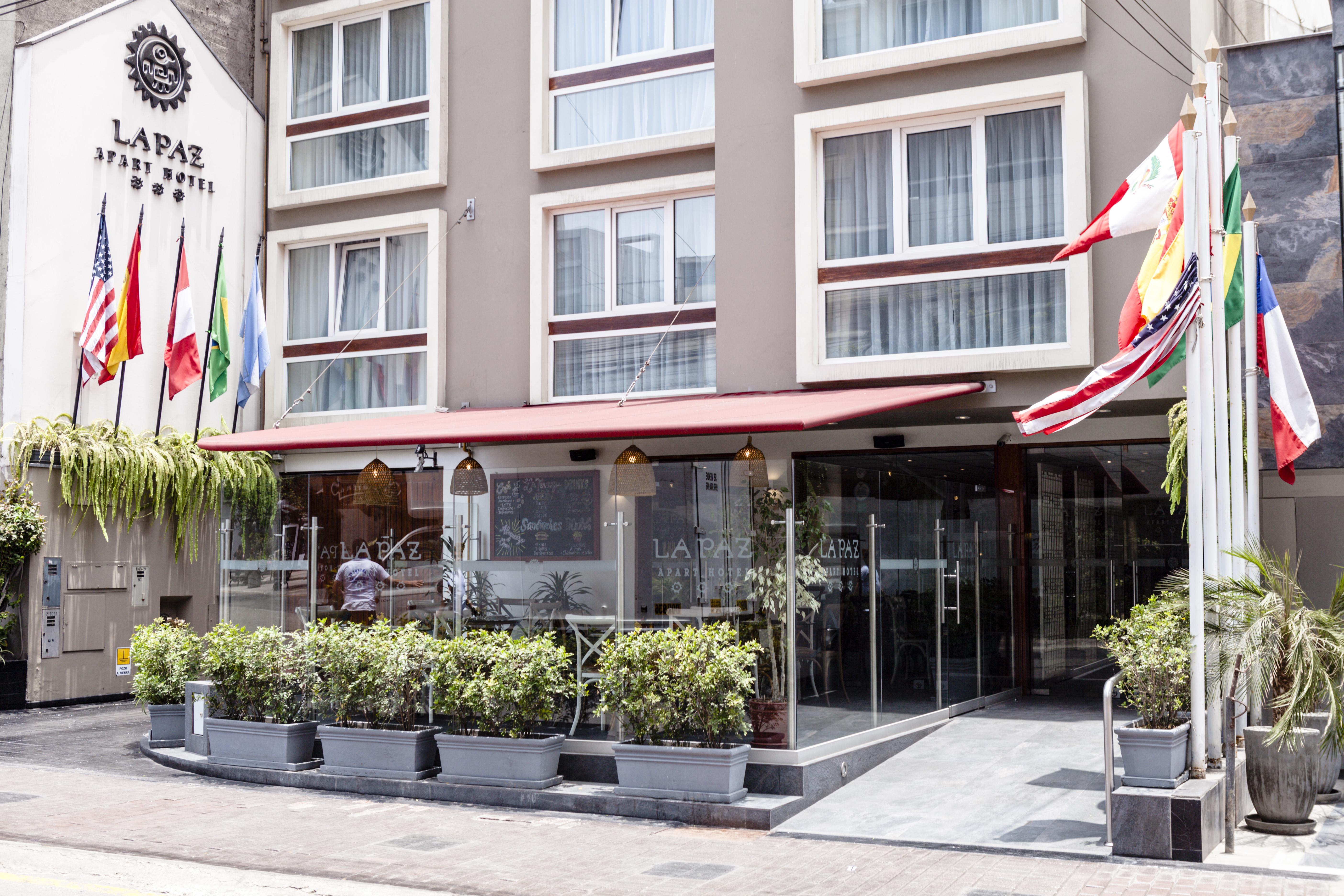 La Paz Apart Hotel Лима Экстерьер фото