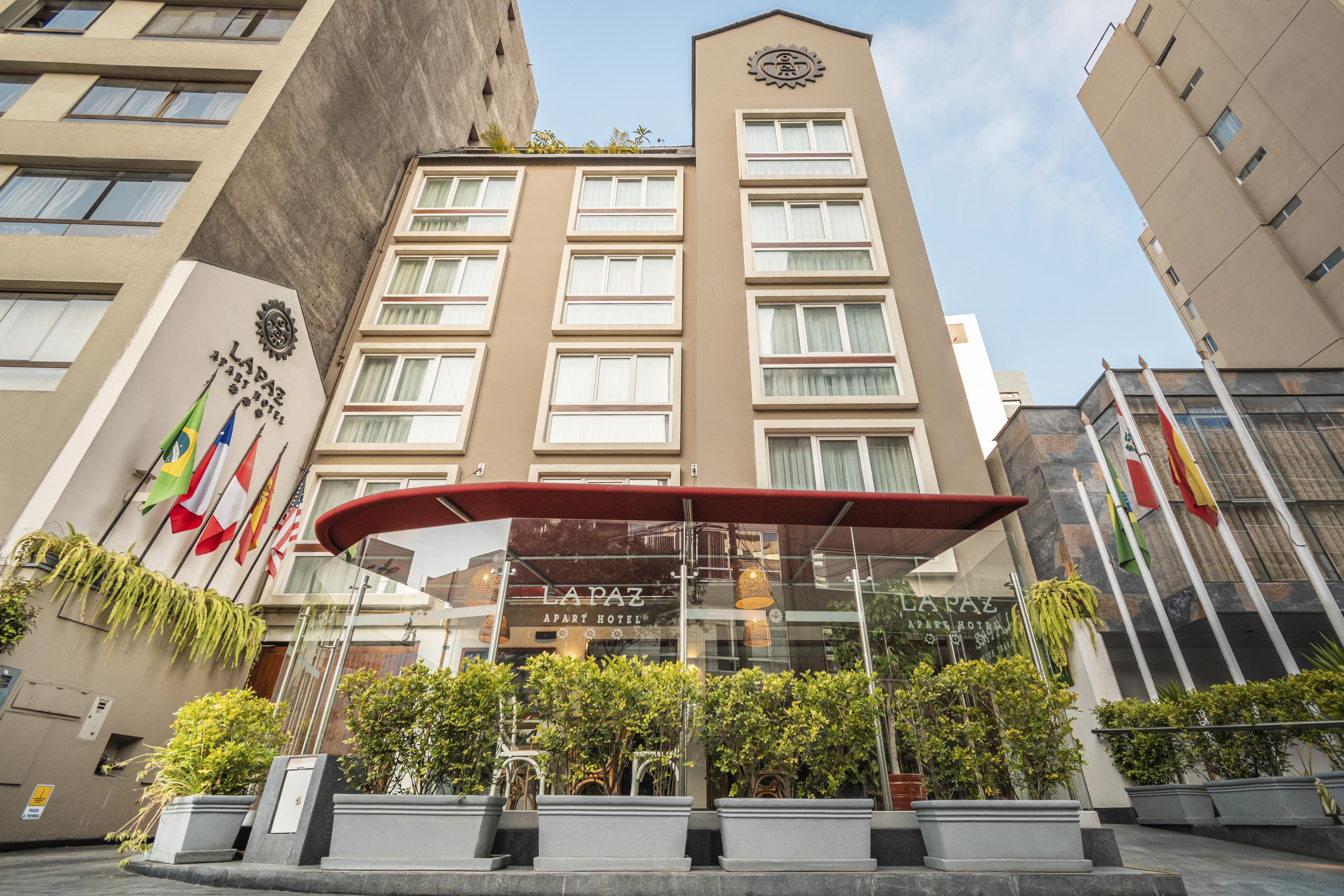 La Paz Apart Hotel Лима Экстерьер фото