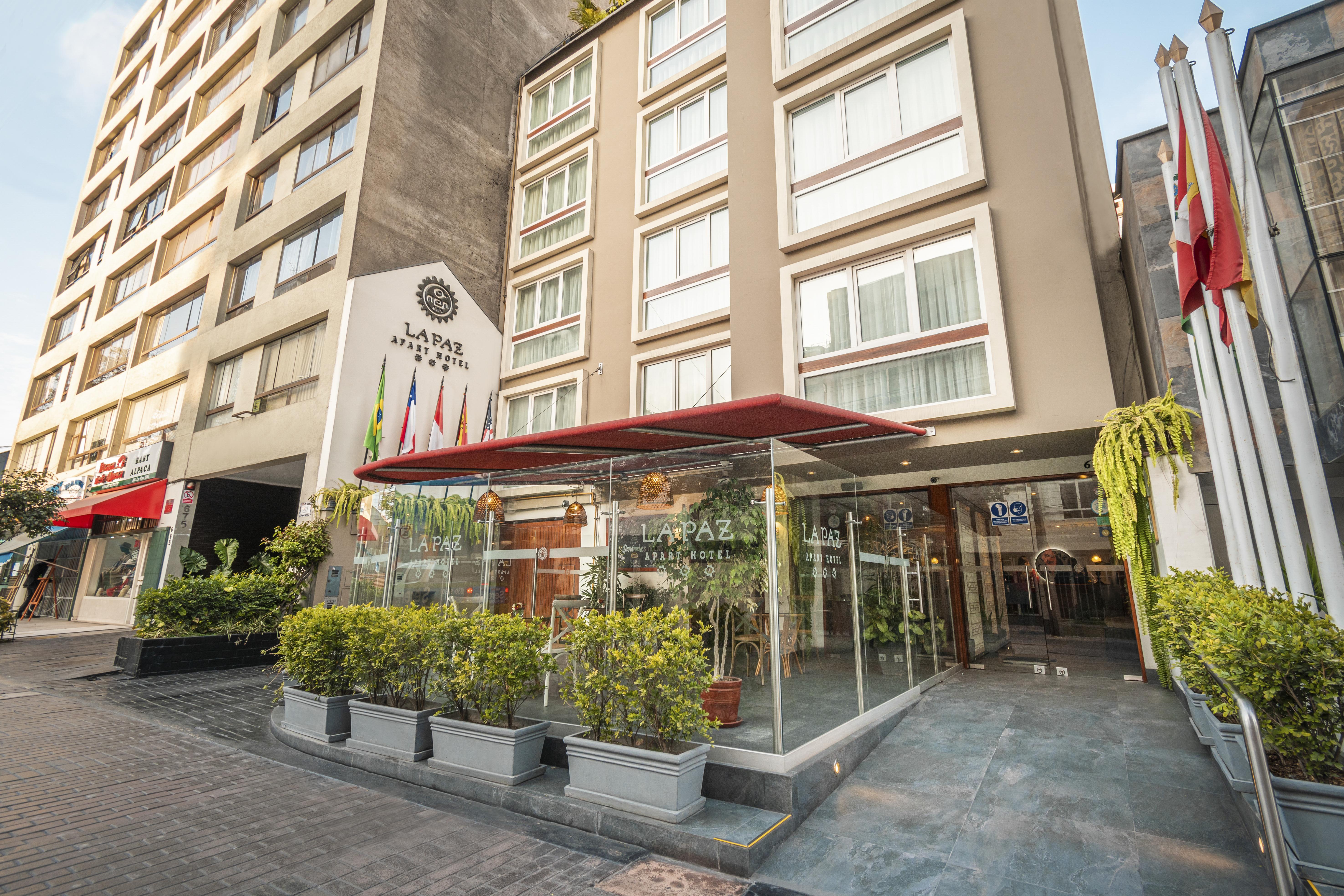 La Paz Apart Hotel Лима Экстерьер фото